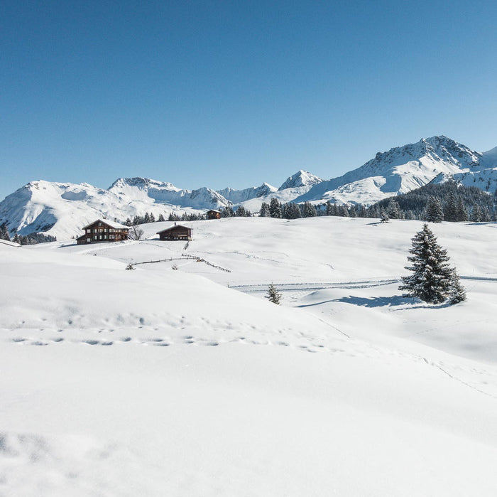 Seifenmacher Paesaggio di Arosa nella neve