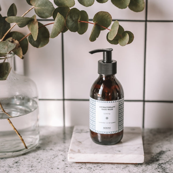 Mirins Copenhagen Hand Wash Calming | Aromatherapy liquid soap - next to Eucalyptus