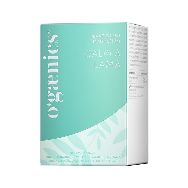Magnesio orgánico de origen vegetal Calm-A-Lama - Envase