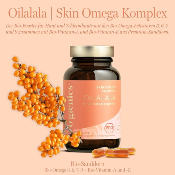 Ogaenics Complejo Oilalala Skin Omega - Ingredientes