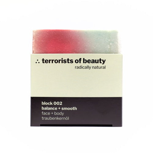 Terrorist of Beauty Block Soap 002 Balance and Smooth