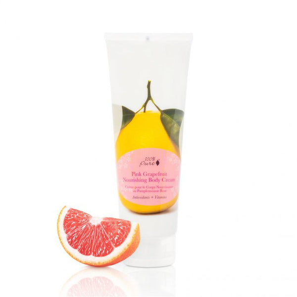 100% Pure Crema Corporal Nutritiva Pink Grapefruit con Pomelo