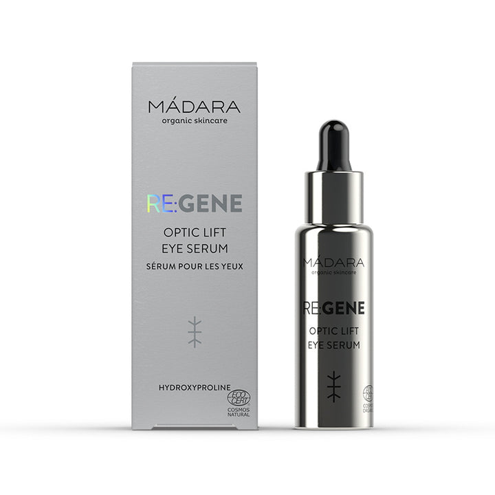 Mádara Re:Gene Optic Lift Eye Serum 15 ml with packaging