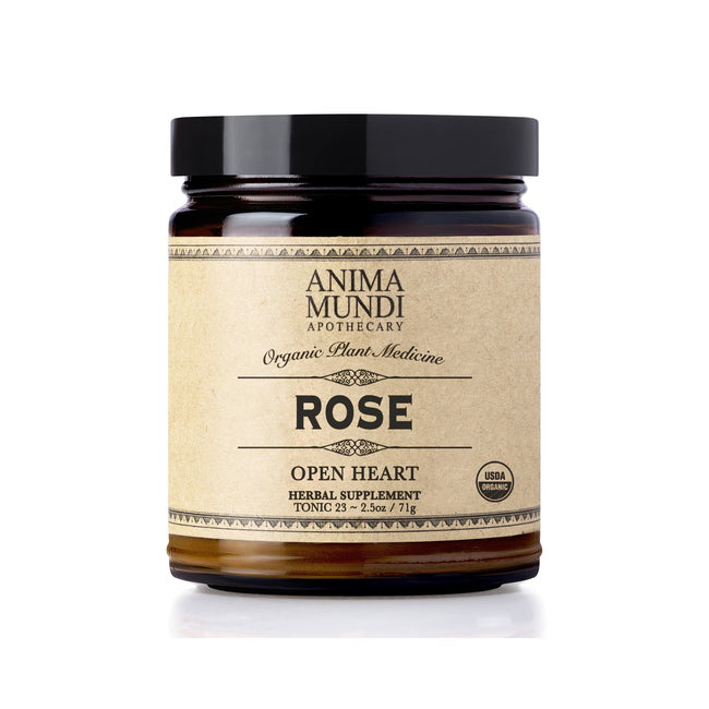 Anima Mundi Rose Powder: 100% Organic Heart Opener