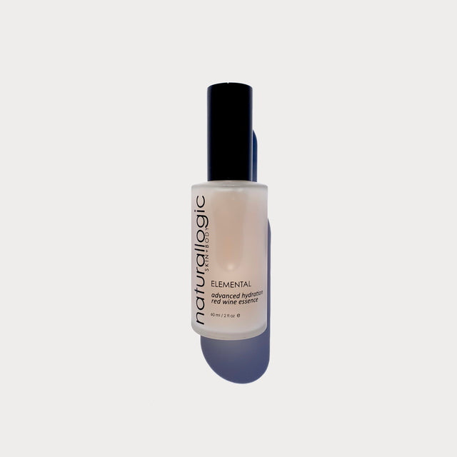 Naturallogic Elemental Advanced Hydration Red Wine Essence Grey Background